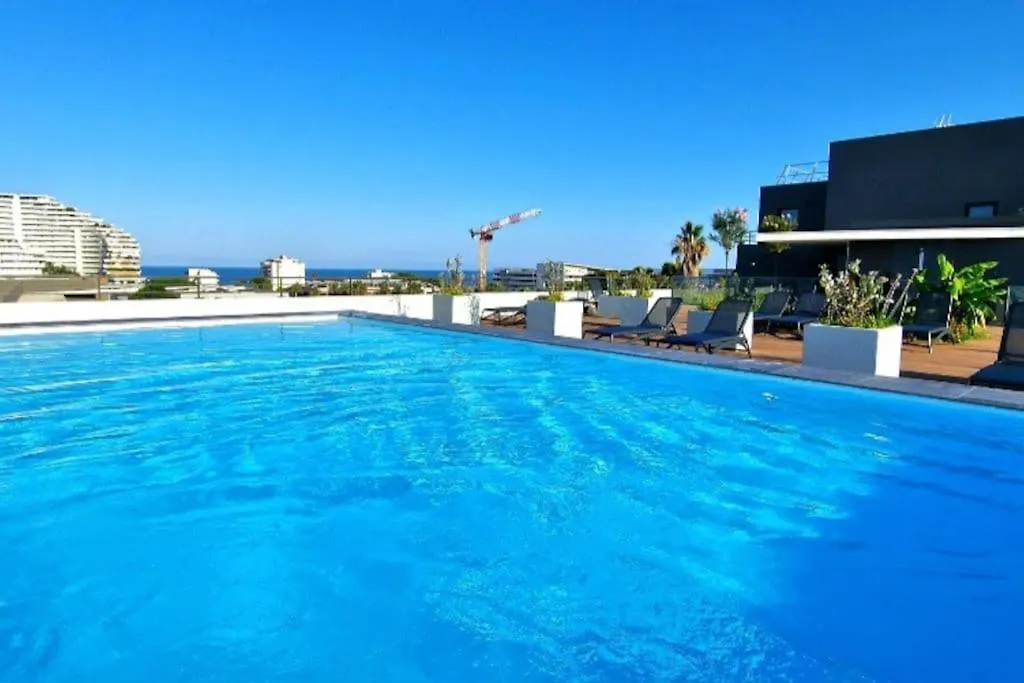 Bien Design Avec Jacuzzi Et Piscine Apartment Villeneuve-Loubet France