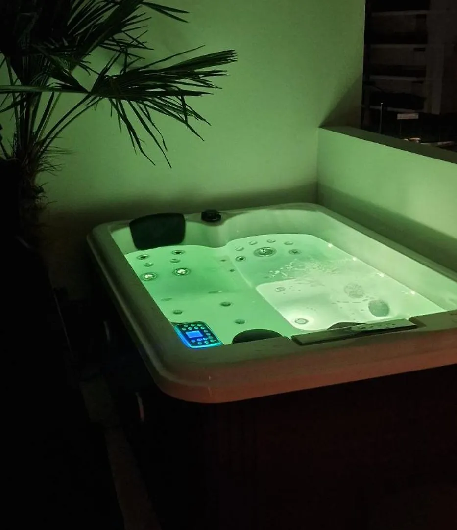 Bien Design Avec Jacuzzi Et Piscine Apartment Villeneuve-Loubet
