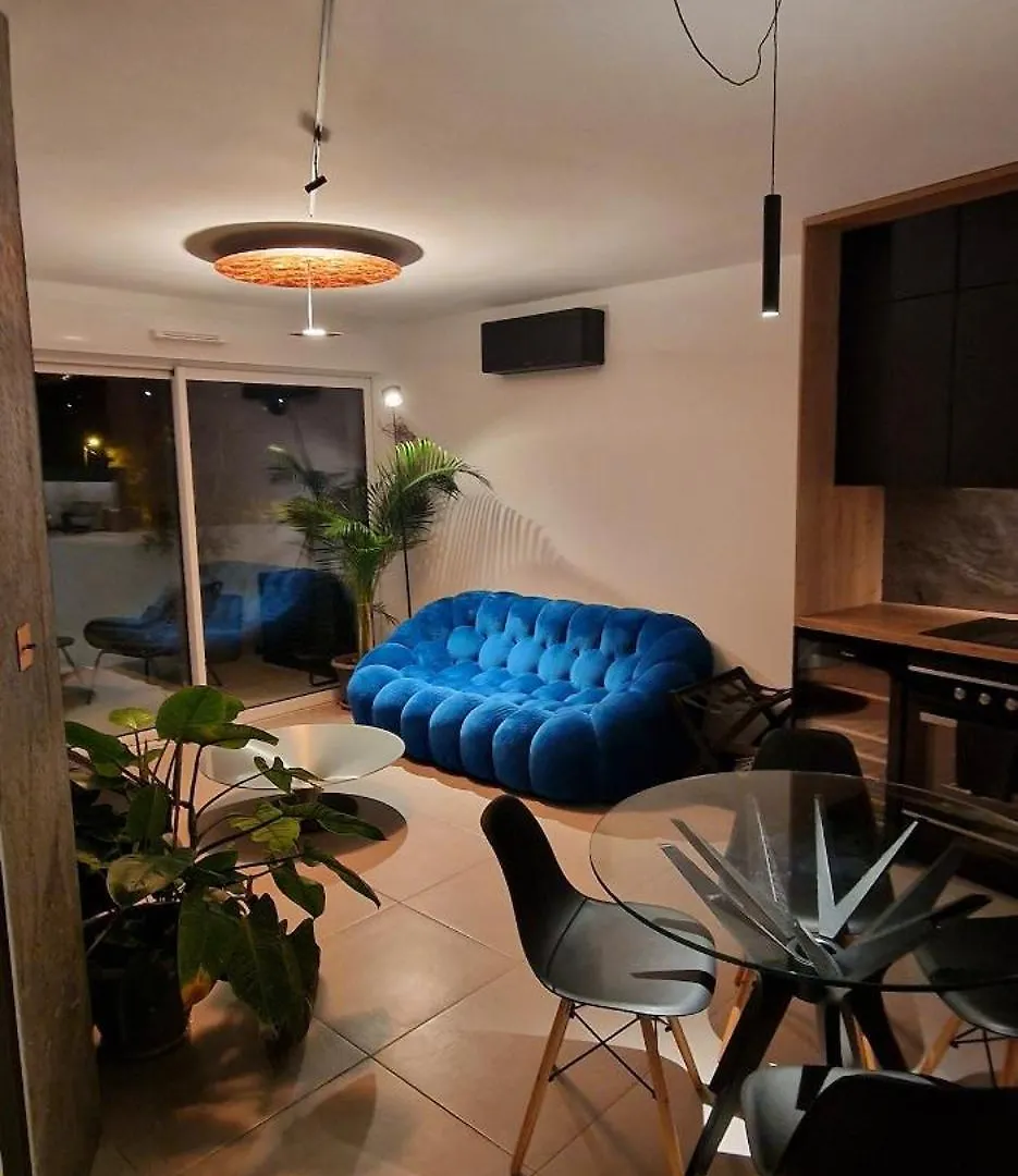 Bien Design Avec Jacuzzi Et Piscine Apartment Villeneuve-Loubet